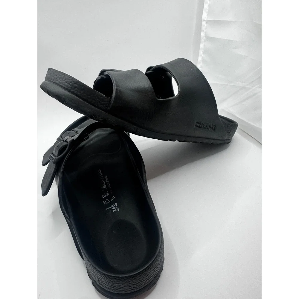 Birkenstock Arizona EVA Sandals Black Waterproof Slide Mens 8 Womens 10 EU 41